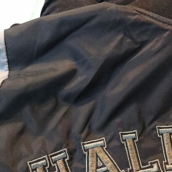 Jack Skellington Nightmare Before Christmas Halloween Bomber Jacket Junior’s - Picture 4 of 11